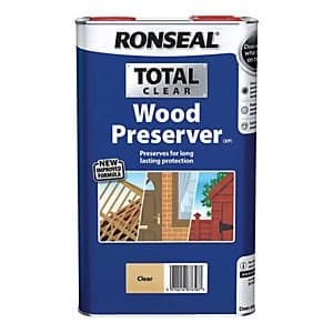 Ronseal Total Wood Preserver Clear 5L