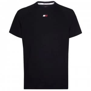 Tommy Sport Tommy Chest Logo T Shirt - DW5 Desert Sky