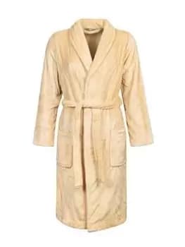 Heat Holders Fleece Dressing Gown - Champagne, Beige, Size XL, Women