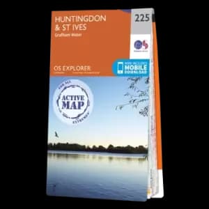 Map of Huntingdon & St Ives