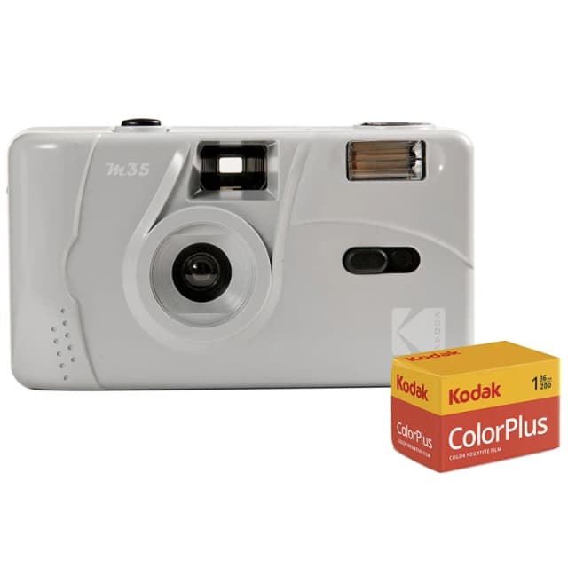 Kodak M35 Film Camera Reusable 35mm Fixed Focus - Marble Grey - Camera