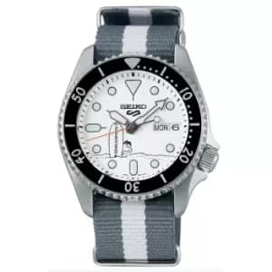 Seiko 5 Sports X Peanuts 'Surfboard' Limited Edition Automatic 38mm Mens Watch SRPK25K1