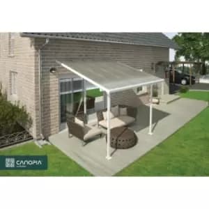 Canopia Feria 3 x 3 Aluminum Patio Cover White
