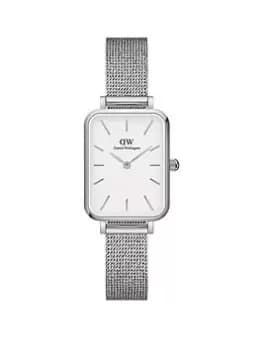 Daniel Wellington Pressed Sterling Watch, Silver, Women