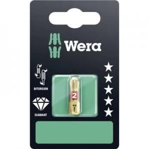 Wera 851/1 BDC SB SiS Philips bit PH 2 Tool steel DLC coated, alloyed D 6.3