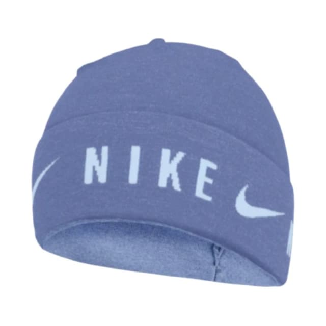 Nike Mens U Knitted Dri-FIT Cuffed Beanie in Blue Blue Male One Size