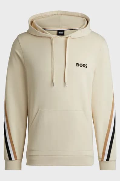 Boss Boss Iconic Hoodie 10241854 01 OTH Hoodies S White 52745701350
