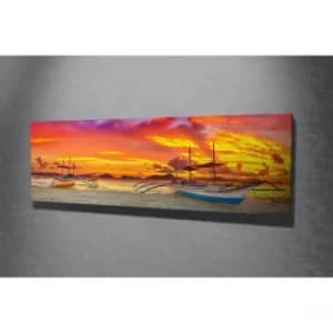 PC007 Multicolor Decorative Canvas Painting
