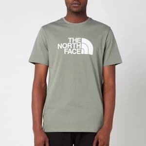 The North Face Mens Easy Eu Short Sleeve T-Shirt - Agave Green - L
