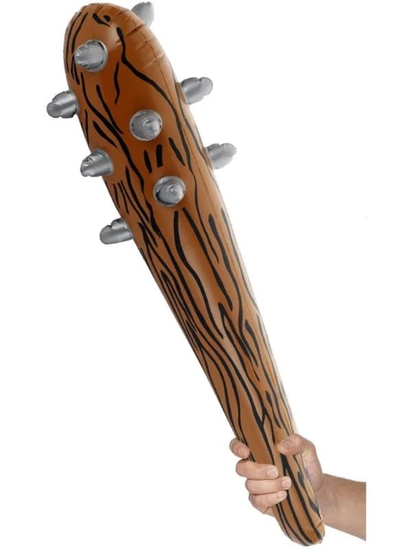Smiffys Inflatable caveman club Brown unisex
