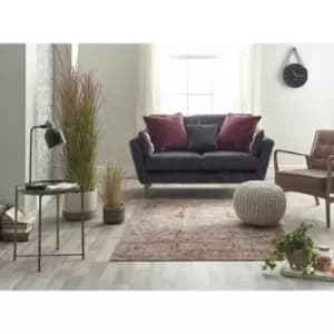 Alhambra 6645c Ivory Red 160cm x 230cm Rectangle - Ivory and Red