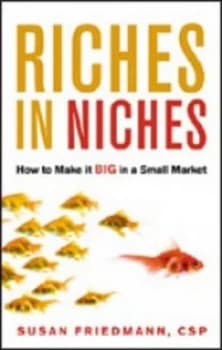 Riches in Niches by Susan Friedmann Paperback