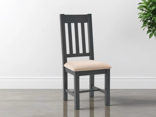 Julian Bowen Bordeaux Grey and Taupe Dining Chair