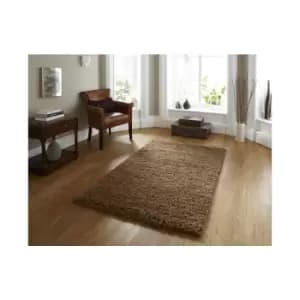 Vista - Plain 2236 Beige 120cm x 170cm Rectangle - Brown and Beige