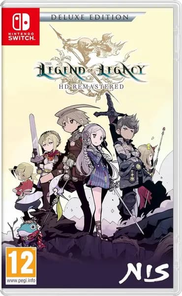 The Legend of Legacy HD Remastered Deluxe Edition Nintendo Switch Game