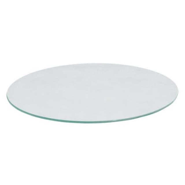 Harbour Housewares Round Glass Chopping Board - 30Cm White Kitchen Dining Place Mats Cutting Mat Worktop Saver Cooking & Food Prep