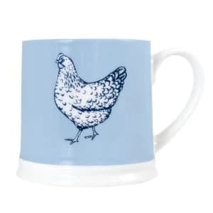 Alfred Franks and Bartlett Sketch Design Hen Tankard Mug