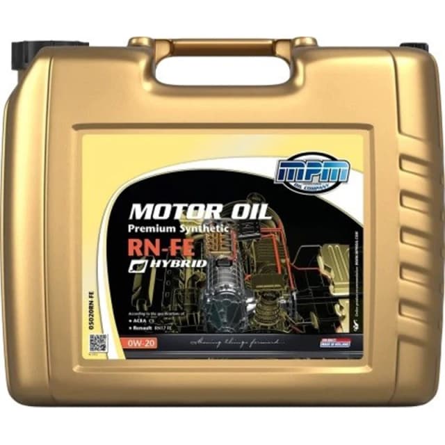 MPM 05020RN-FE Engine oil Motor Oil 0W-20 Premium Synthetic RN-FE Capacity: 20l, Full Synthetic Oil Engine Oil (1862)