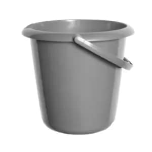 Whitefurze Bucket, 10L, Silver