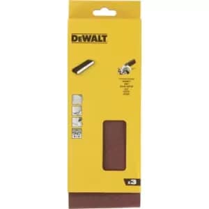 DEWALT 100 x 560mm Multi Purpose Sanding Belts 100mm x 560mm 150g Pack of 3