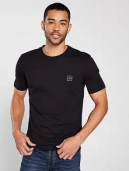 Hugo Boss Tales Chest Logo T-Shirt Black Size L Men