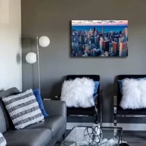 45702021C-055 Multicolor Decorative Canvas Painting