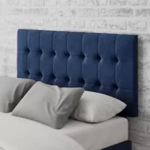 Sinatra Plush Velvet Headboard Navy