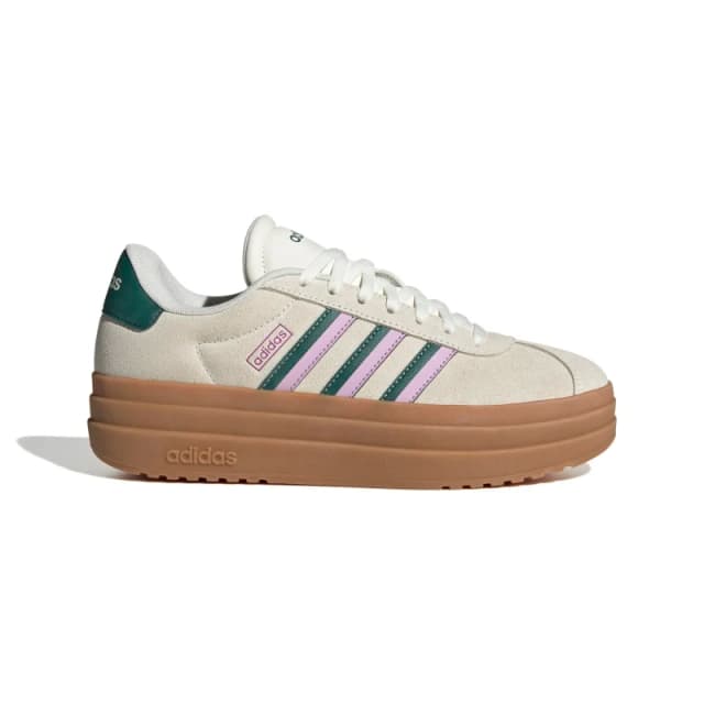 adidas VL COURT BOLD womens Shoes (Trainers) in Beige