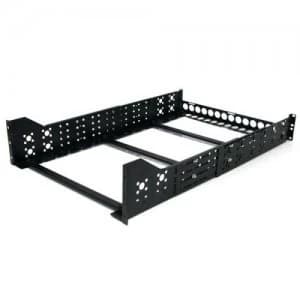 3U Fixed 19" Depth Universal Rack Rails
