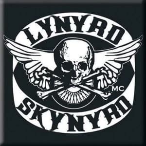 Lynyrd Skynyrd - Biker Patch Logo Fridge Magnet
