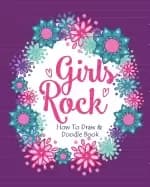 girls rock how to draw and doodle book an activity book for girls and child