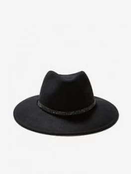 Mint Velvet Mint Velvet Fedora Sparkle Trim Hat