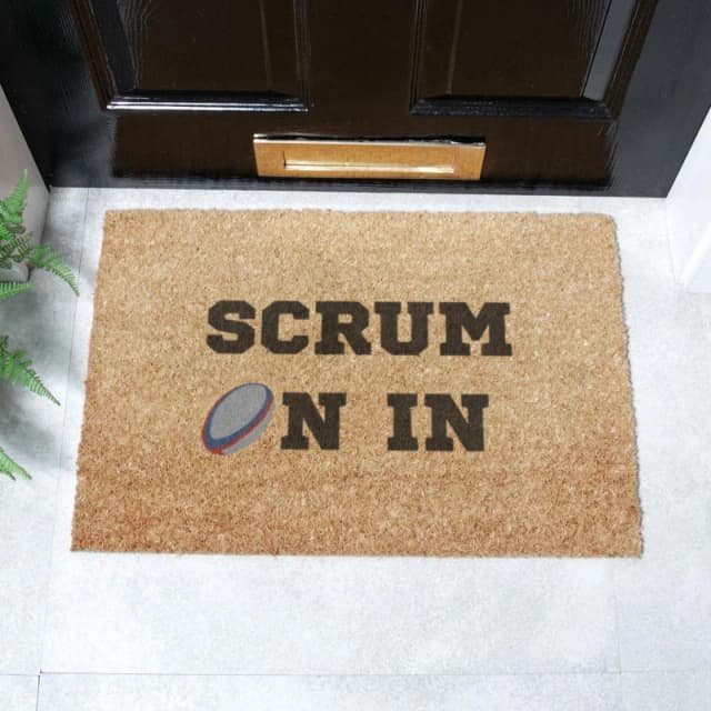 Artsy Doormats Scrum On In Doormat (60 X 40Cm)