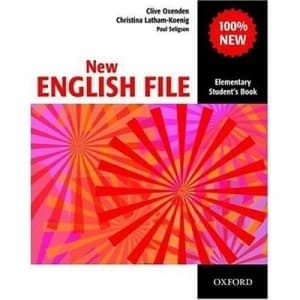 New English File Elementary Students Book by Clive Oxenden Paperback