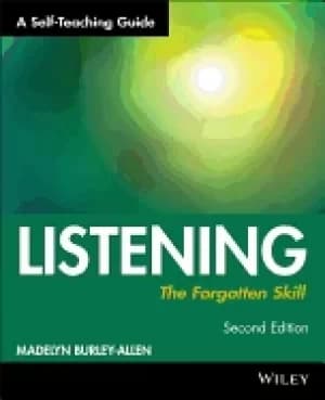 listening the forgotten skill a self teaching guide