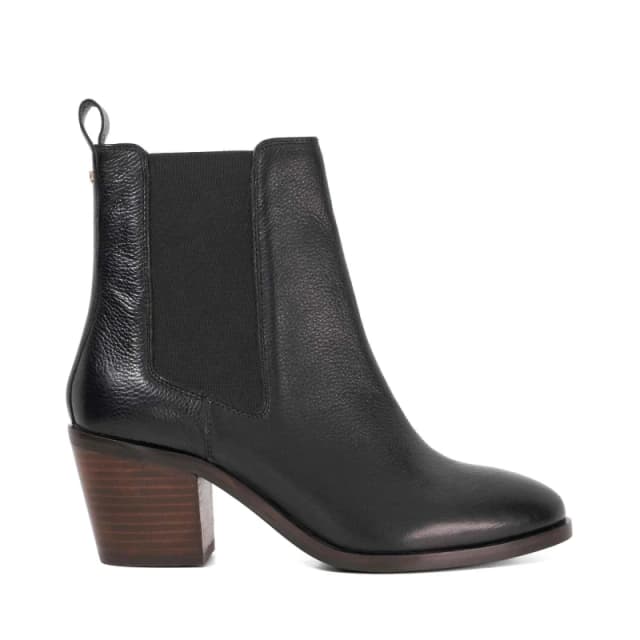 Dune London Womens 'Pasil' Leather Ankle Boots in Black Size: 4 Black Female 4