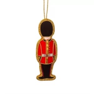 London Royal Guard Zari Embroidery Decoration