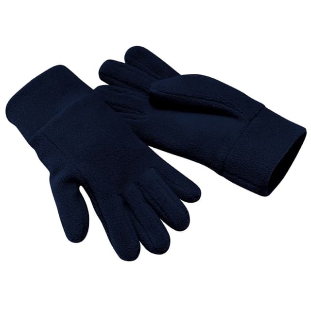 Beechfield Beechfield Men Suprafleece Anti-Pilling Alpine Winter Gloves in Navy Size: Small Navy S Male 5055747772173