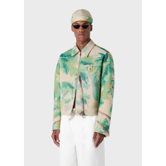 Emporio Armani Overshirt Green male XS