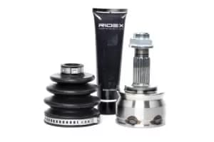 RIDEX CV Joint Wheel Side 5J0208 Axle Joint,Joint Kit, drive shaft FORD,FIAT,KA (RU8),PANDA (169),500 (312),500 C (312)