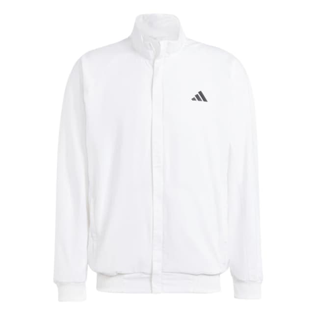 adidas Mens Adidas Walk On AEROREADY Performance Tennis Jacket White male S