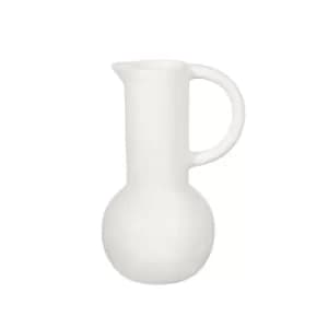 Sass & Belle Large Ampora Jug Vase White