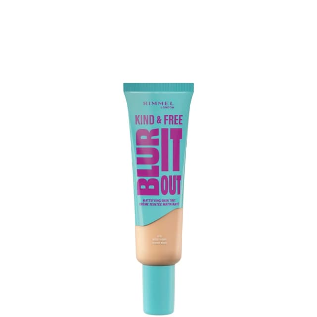 Rimmel London Kind & Free BLUR IT OUT Mattifying Skin Tint 30ml (Various Shades) - 010 Rose Ivory