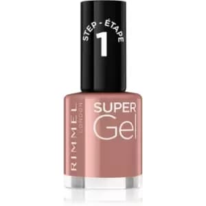 Rimmel Super Gel gel nail polish without UV/LED sealing shade 033 R&B Rose 12 ml