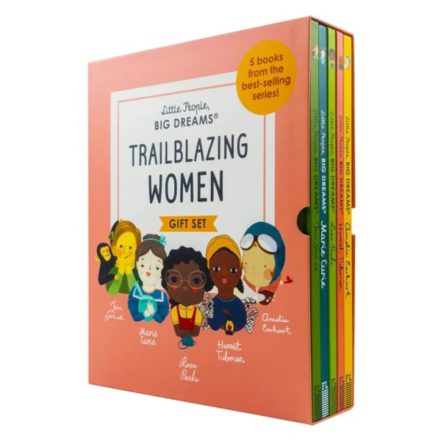 Little People, Big Dreams Trailblazing Women 5 Book Set Amelia Earhart, Marie Curie, Rosa Parks Isabel Sanchez Vegara Books