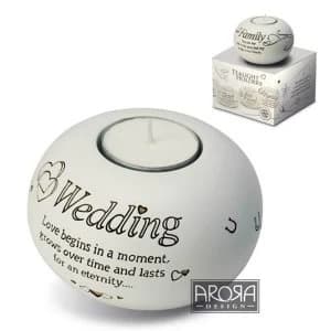 Said with Sentiment Tea Light Holders Wedding
