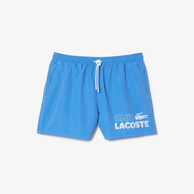 Lacoste Quick Dry Swimming Trunks - Blue Blue S