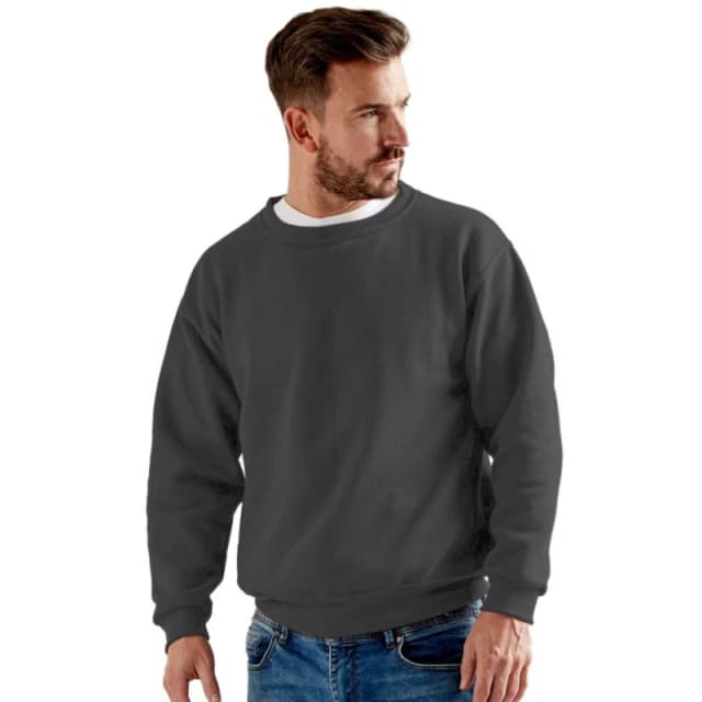 Ultimate Mens 50 50 Sweatshirt in Black Size: XS Black Male XS
