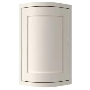 Cooke Lewis Carisbrooke Ivory Framed Wall external curved door