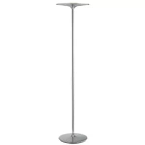 Fan Europe IKON LED Uplighter Floor Lamp Chrome 2880lm 4000K 42x183cm